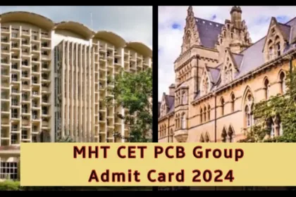 MHT CET Admit Card